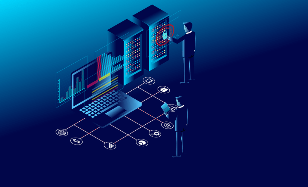 Man tracking IT Assets